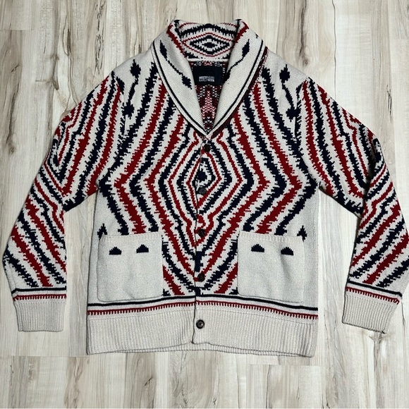 Mostly Heard Rarely Seen Large Shawl Collar Cardigan 2015 Fall Collection EUC - Picture 1 of 6